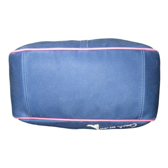 Coach 2008 Limited Edition Bonnie Cashin Navy Canvas Tote - Picture 5 of 11